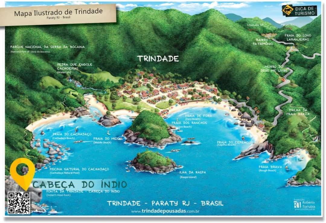 Pousada Guaruca Trindade  Ngoại thất bức ảnh